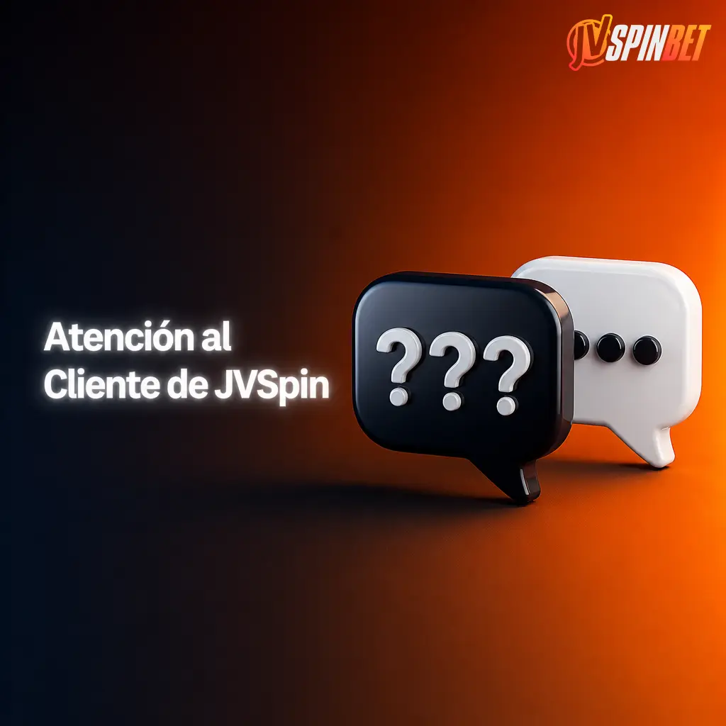Atención al Cliente de JVSpin: chat en vivo 24/7, correo electrónico y preguntas frecuentes para resolver dudas rápidamente.