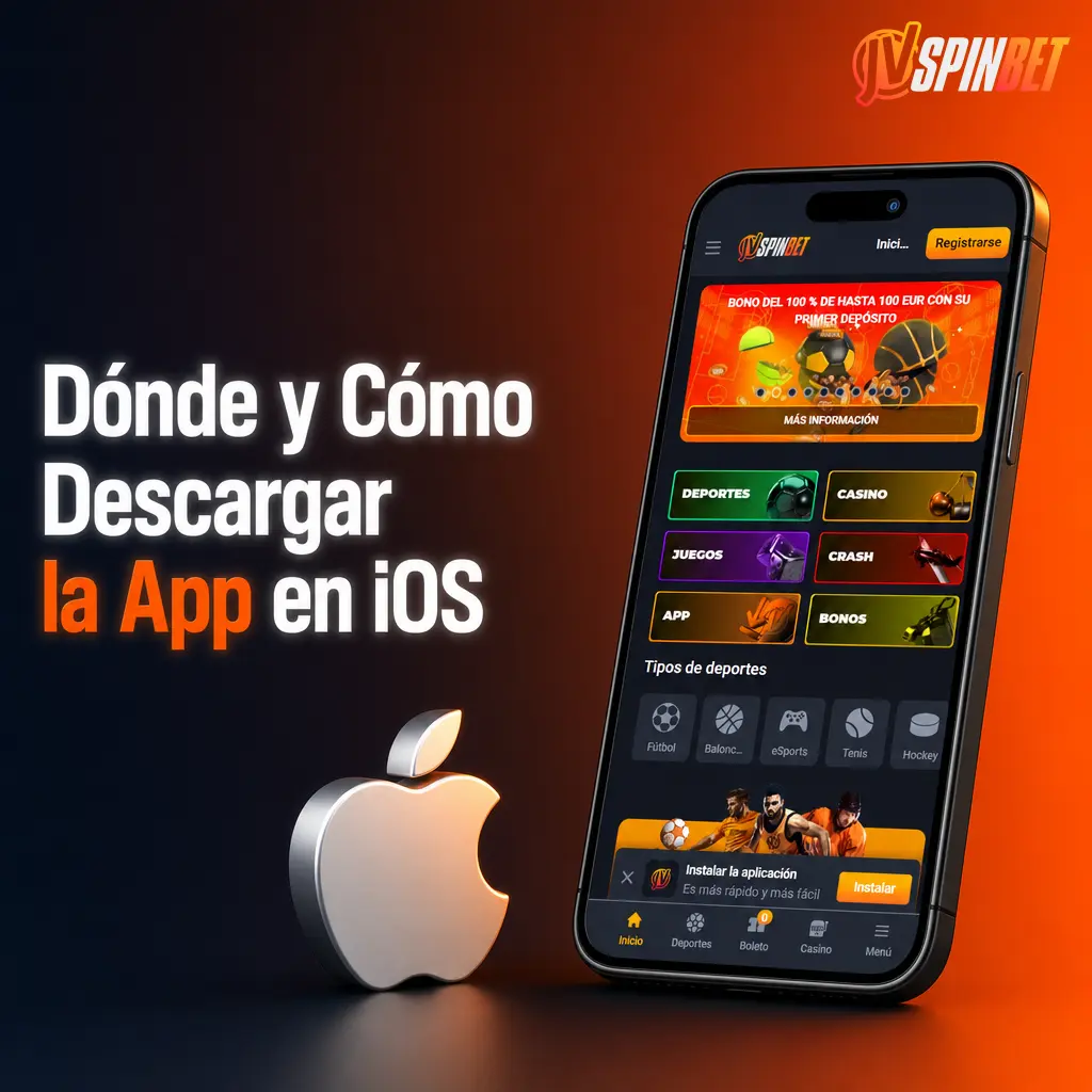 Captura de pantalla que muestra dónde y cómo descargar la app en iOS desde la App Store o como versión web progresiva