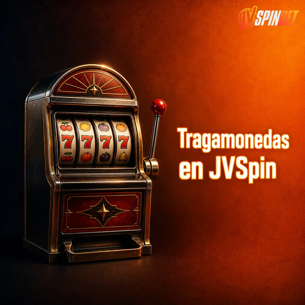 Lobby de tragamonedas en JVSpin con clásicos, títulos 3D, Megaways y jackpots progresivos filtrables por proveedor